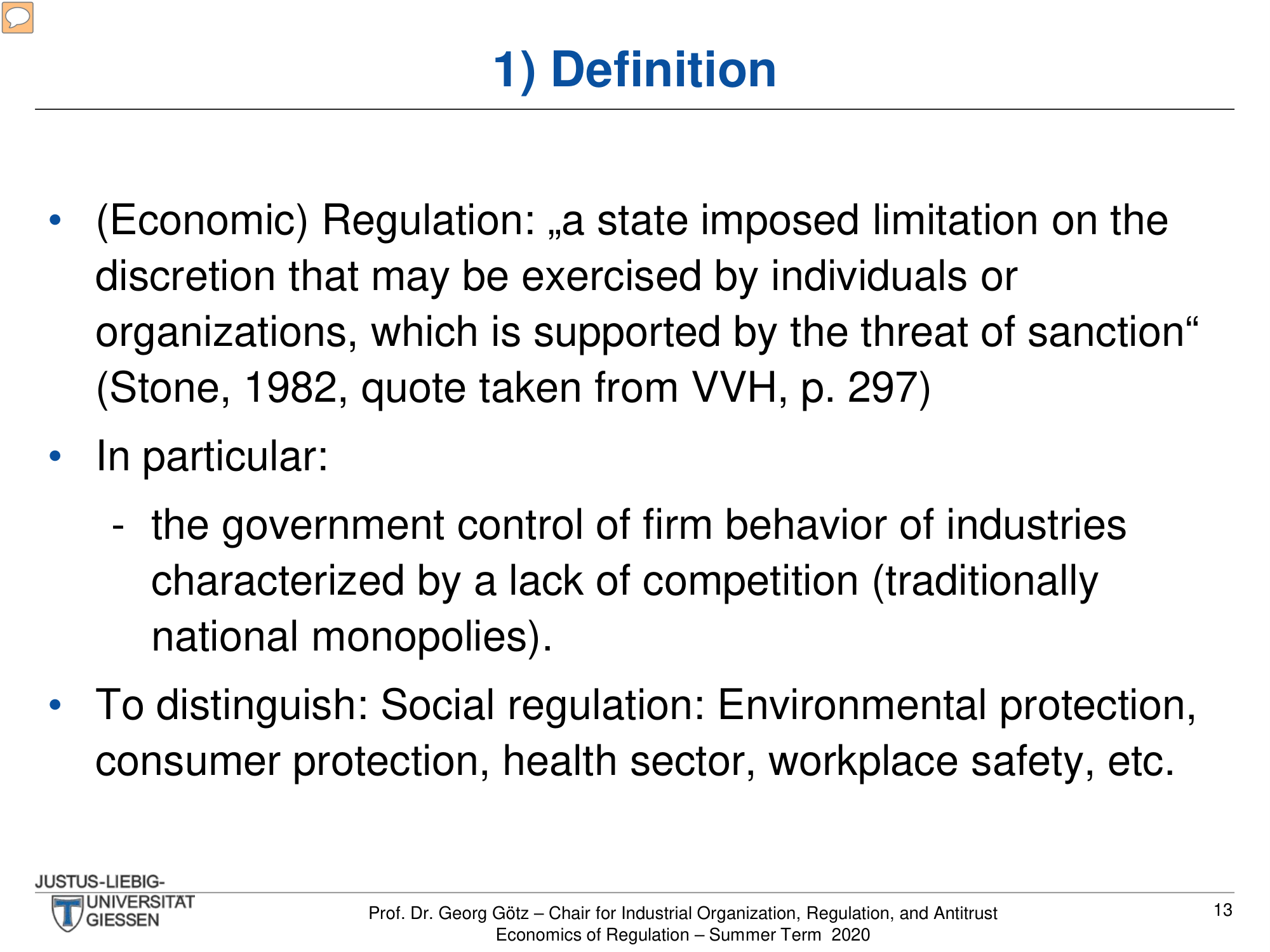 Before: Original slide — long quote and bullets with no visual emphasis