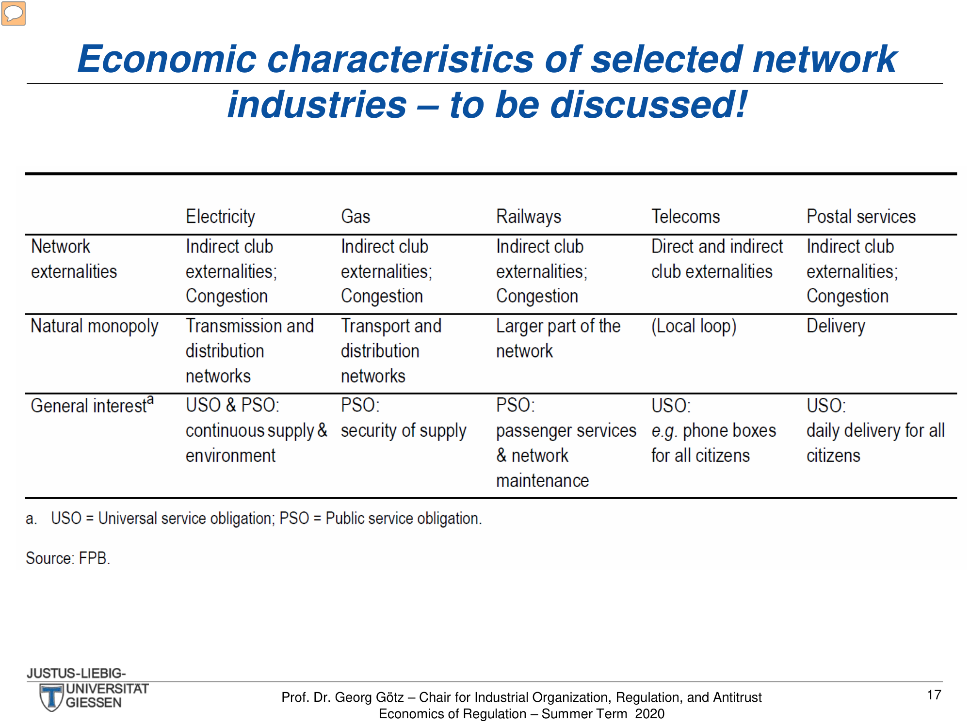 Before: Original table — dense comparison grid hard to scan