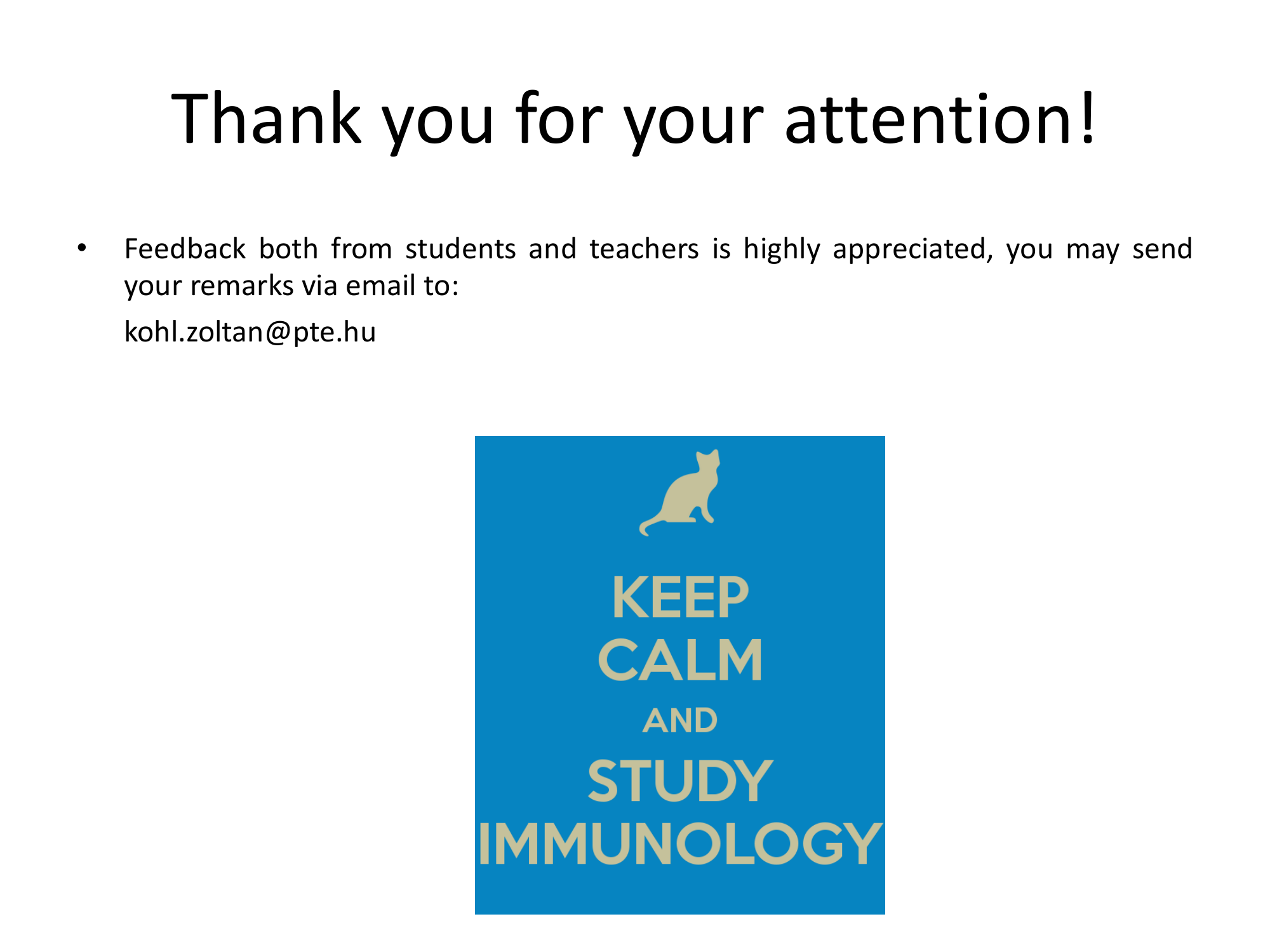 Before: Original slide 37 — plain thank you slide