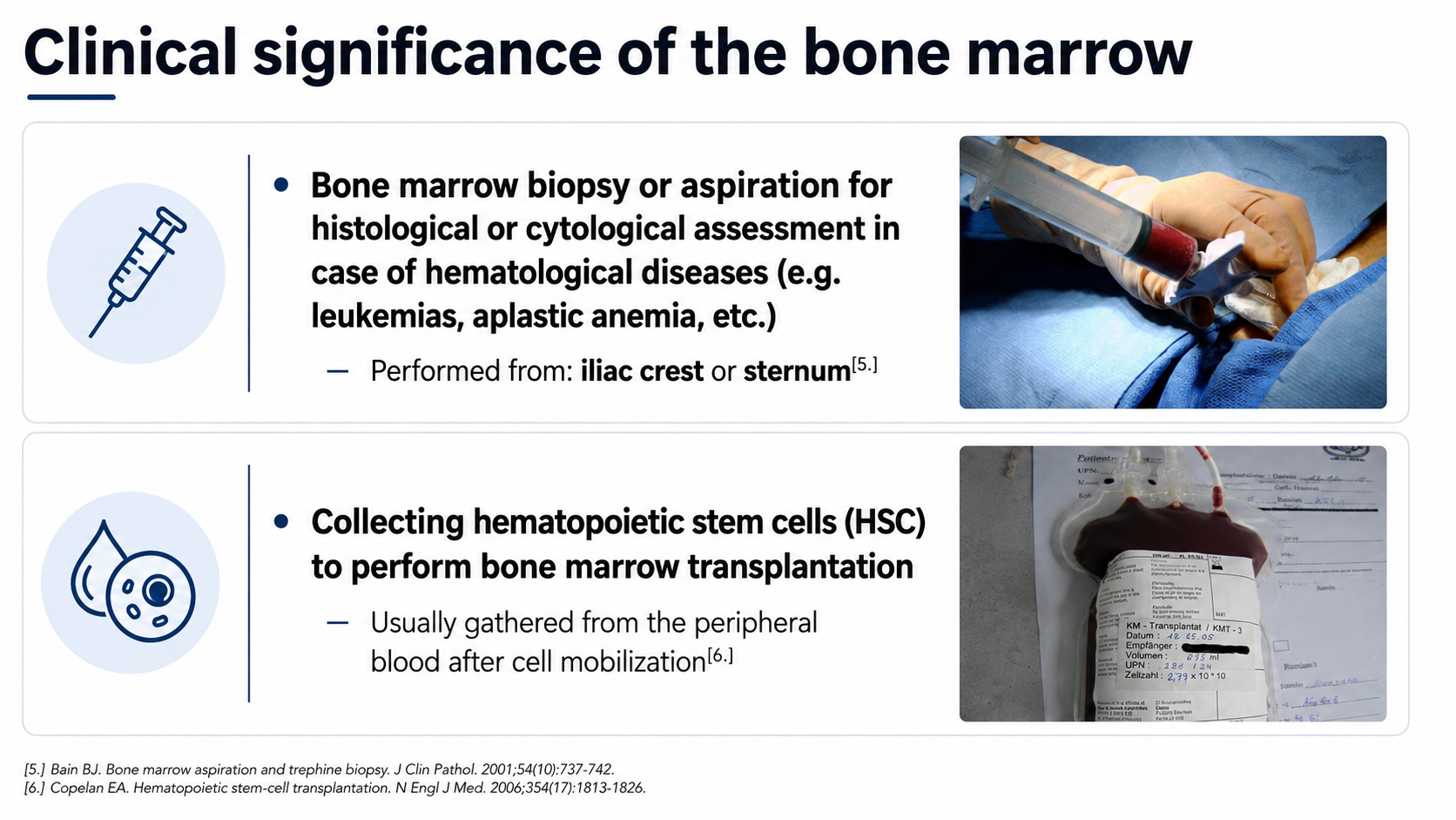 After: Redesigned slide 15 with clean clinical image presentation