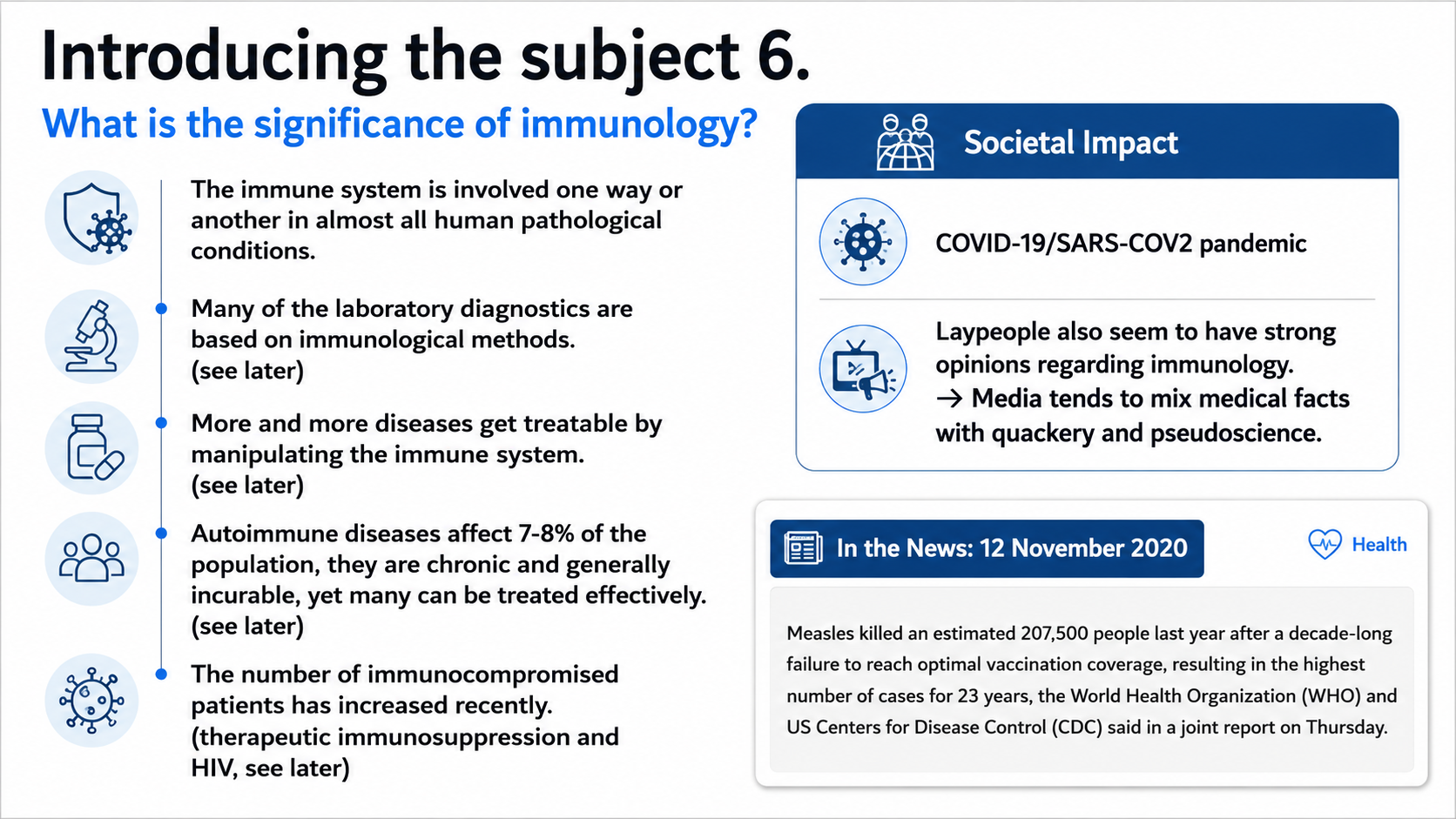 After: Redesigned slide 7 with visual emphasis on clinical relevance
