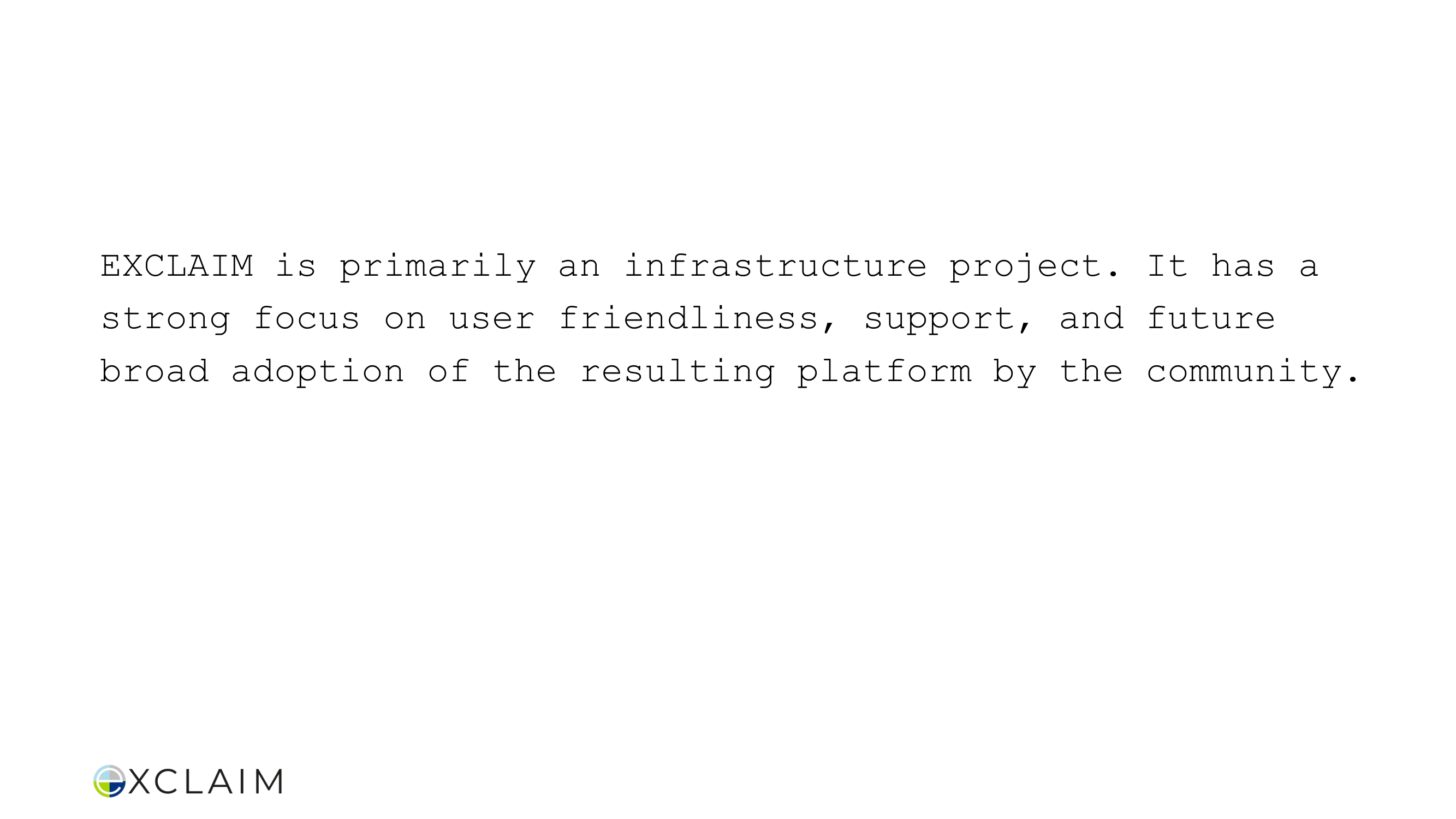 Before: Original slide 11 — monospace paragraph on blank slide